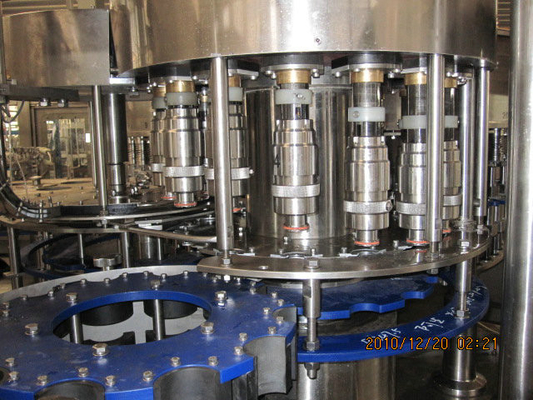 3 in 1 Automatic Pure Water Filling Machinery Line With 4 Heads